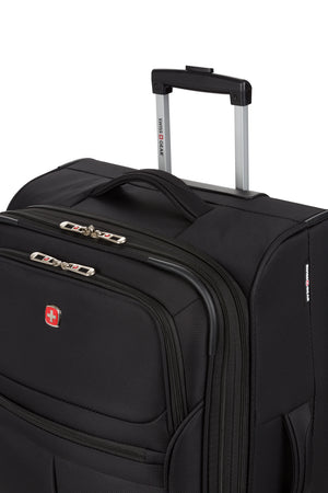 SWISSGEAR 4010 23” Expandable Spinner Luggage with Push-button locking telescopic handle