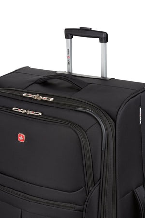 SWISSGEAR 4010 27” Expandable Spinner Luggage with push-button locking telescopic handle