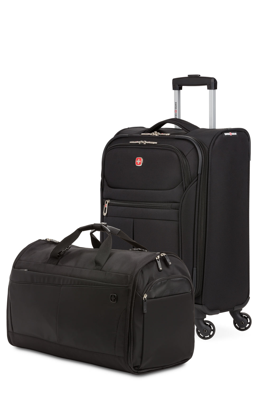 Swissgear 2pc Weekend Luggage Set - Black