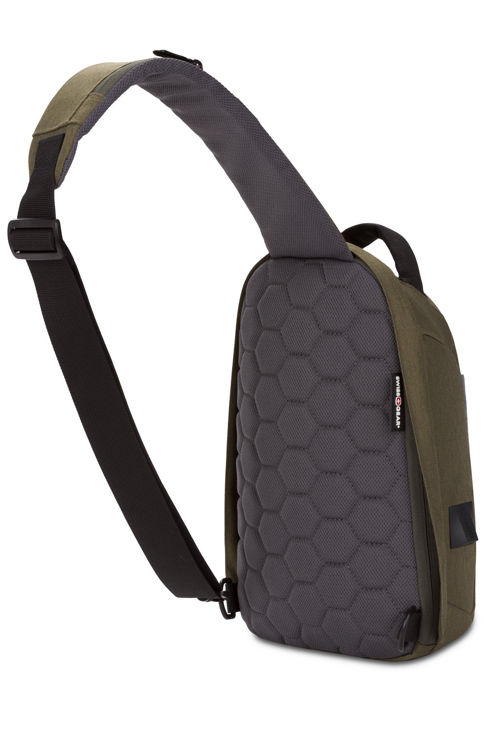 Swissgear 2712 Anti-Theft USB Tablet Sling - Olive Green 