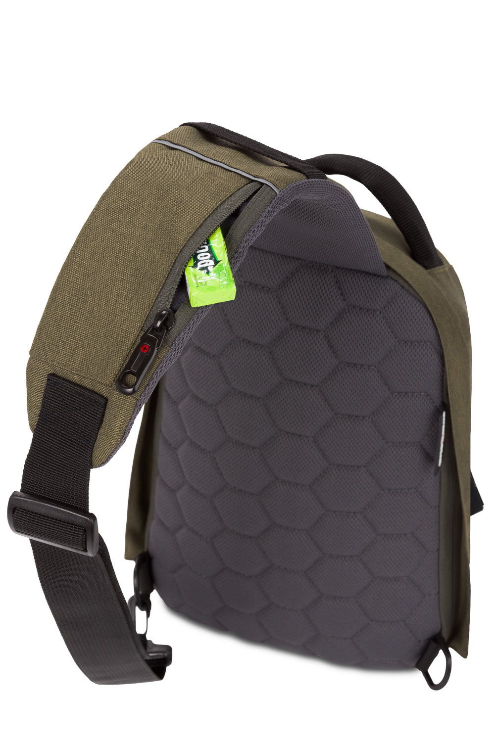 Swissgear 2712 Anti-Theft USB Tablet Sling - Olive Green 