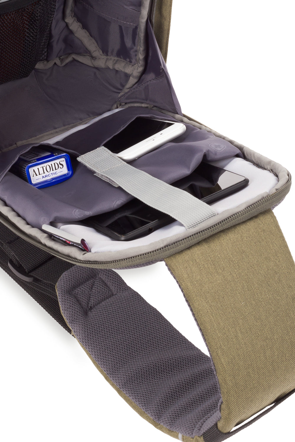 Swissgear 2712 Anti-Theft USB Tablet Sling - Olive Green 