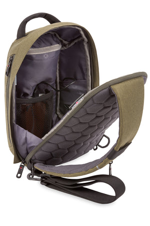 Swissgear 2712 Anti-Theft USB Tablet Sling - Olive Green 
