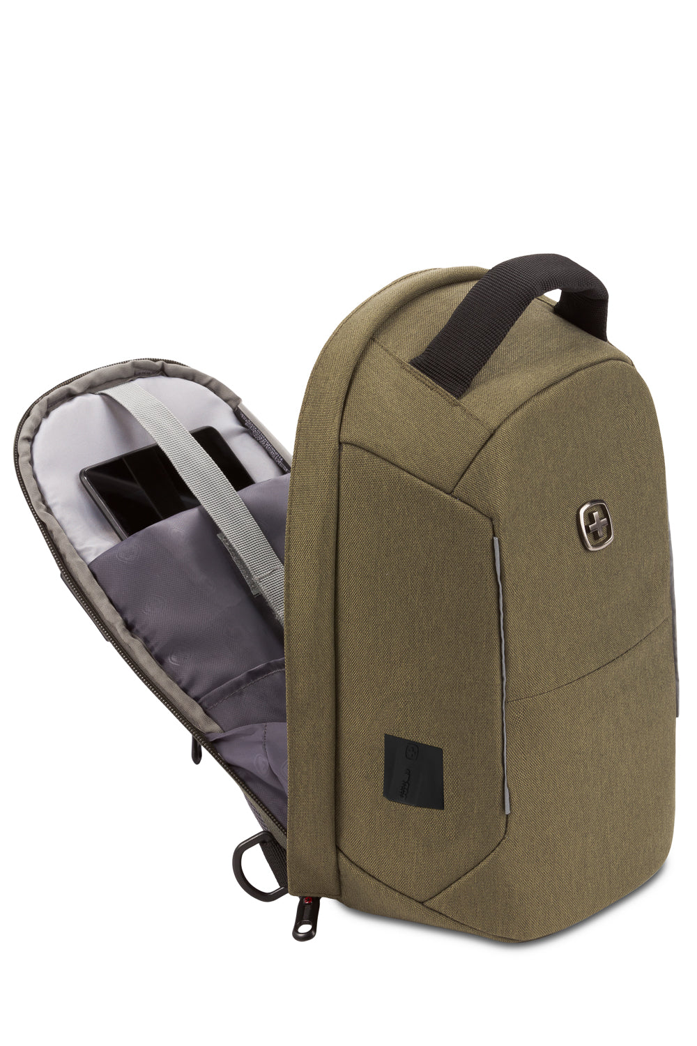 Swissgear 2712 Anti-Theft USB Tablet Sling - Olive Green 