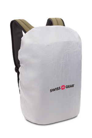 Swissgear 2713 Anti-Theft USB Laptop Backpack - Tuck-away fitted rain hood for added rain protection
