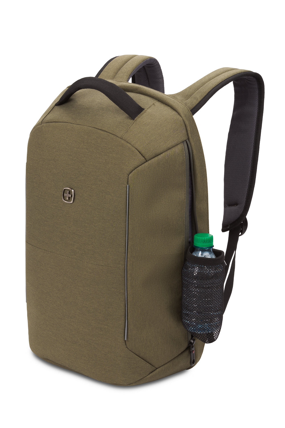 Swissgear 2713 Anti-Theft USB Laptop Backpack - Tuck-away side water bottle pocket