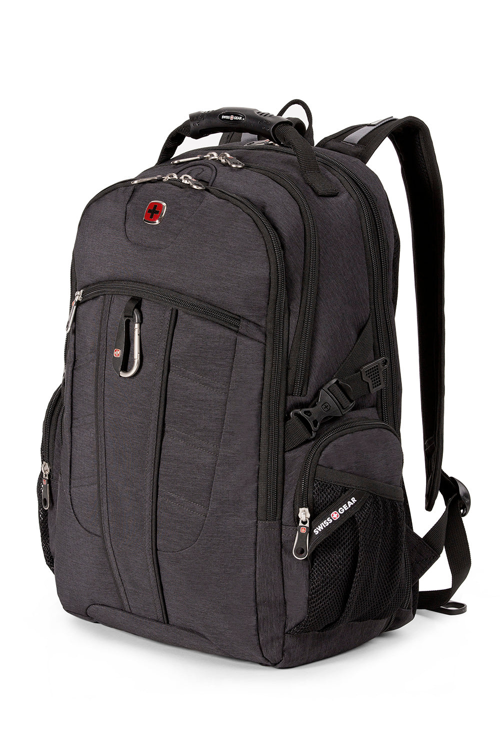 SWISSGEAR 1753 ScanSmart Laptop Backpack - Grey - 01