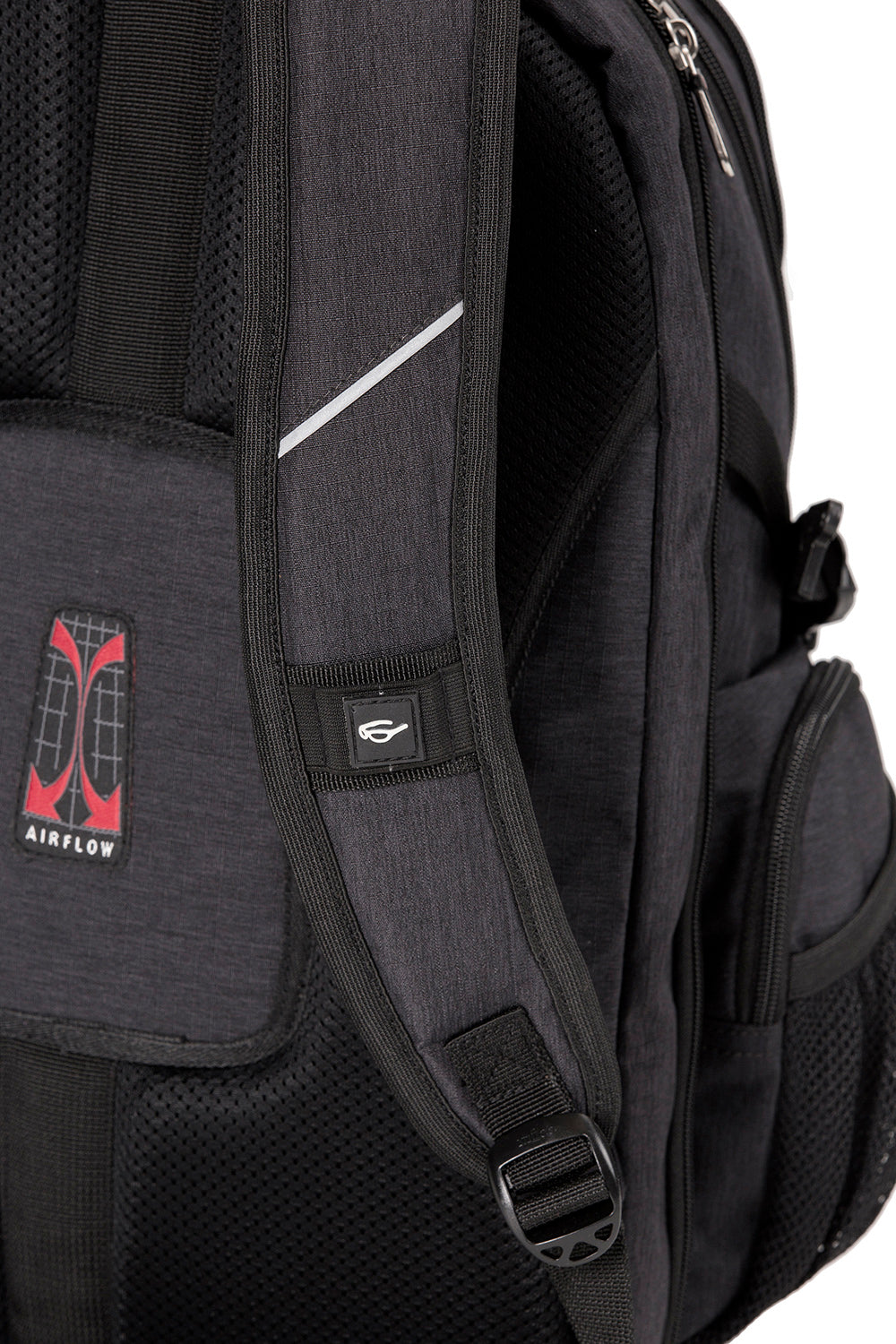 SWISSGEAR 1753 ScanSmart Laptop Backpack - Grey - 09