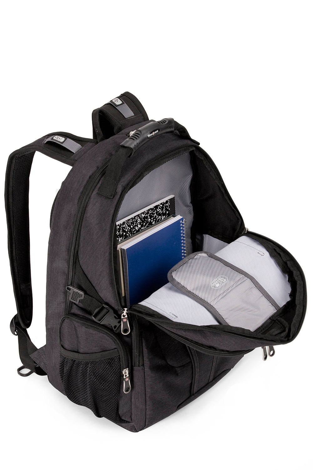 SWISSGEAR 1753 ScanSmart Laptop Backpack - Grey - 07