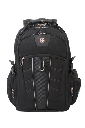 Swissgear 1753 ScanSmart Laptop Backpack - Reflective accent material built into front panel