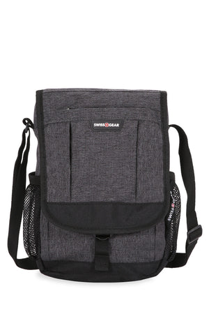 Swissgear  2365 Vertical Travel Bag front zippered pouch and the side mesh pockets