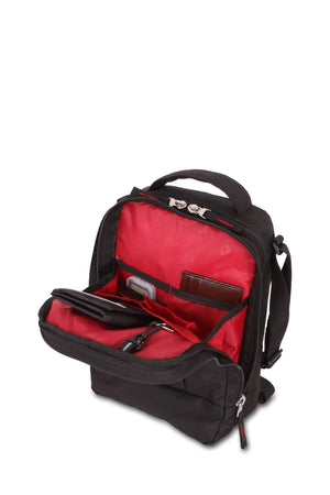 Swissgear 2611 Vertical Boarding Bag Organizer compartment with zippered slip pocket