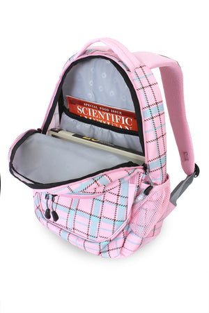 SWISSGEAR 3029 Backpack in Pink Plaid