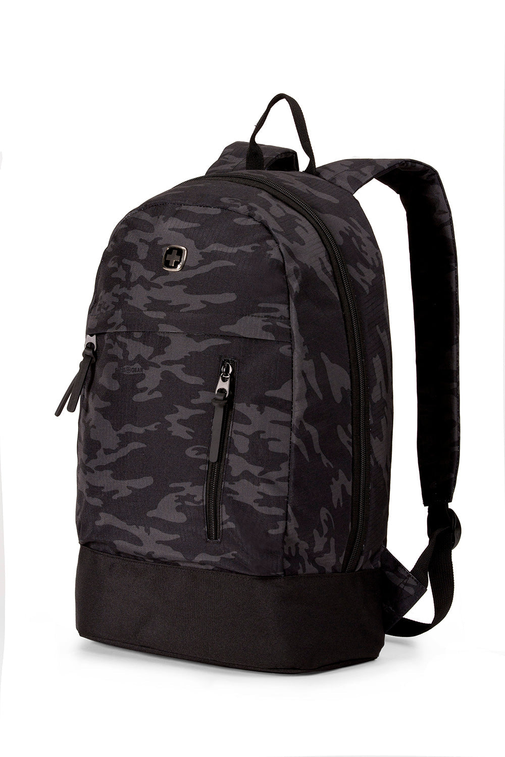 SWISSGEAR 5319 Laptop Backpack - Black/Grey Camo - 01