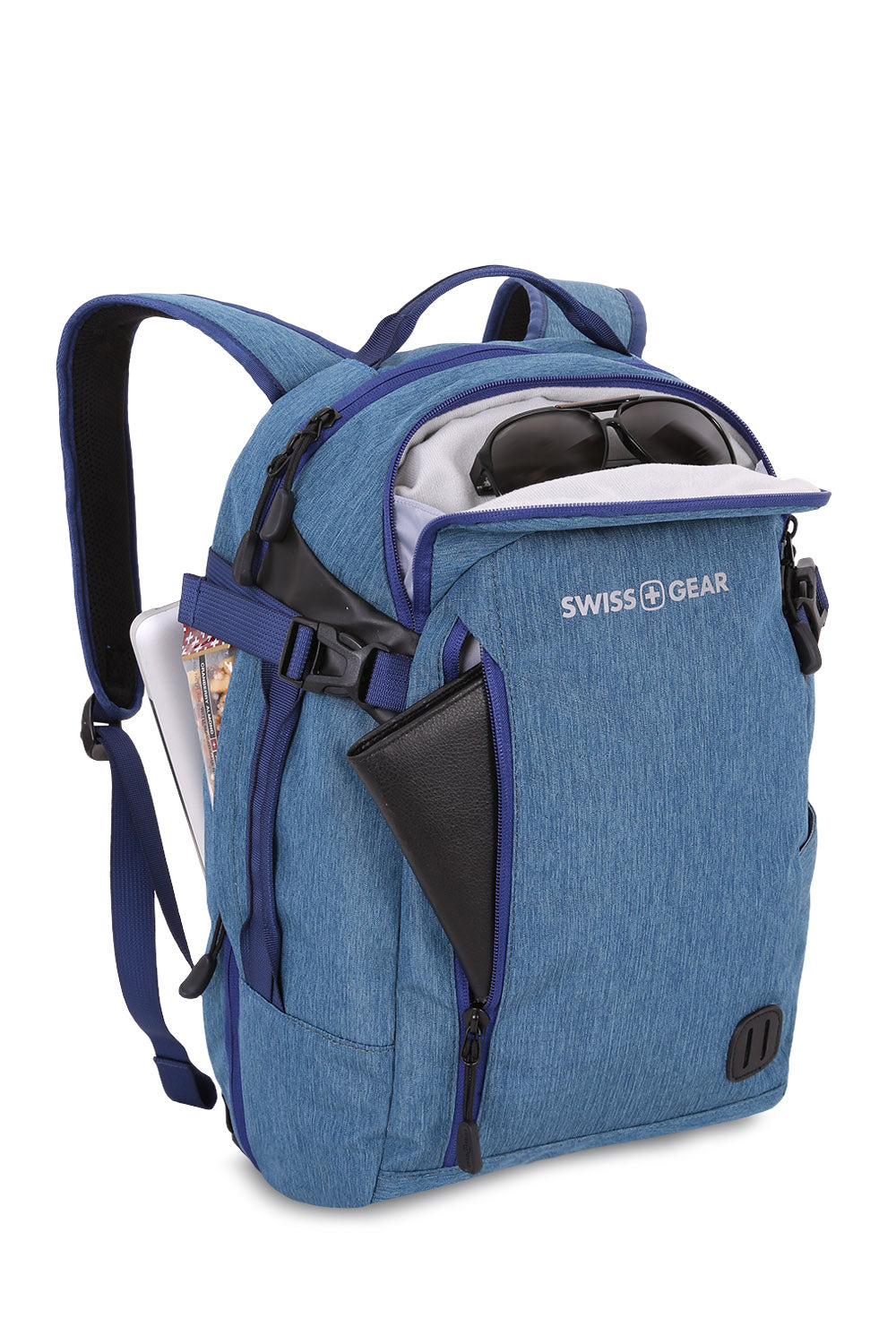 SWISSGEAR 5337 Travel Laptop Backpack - Blue - 04