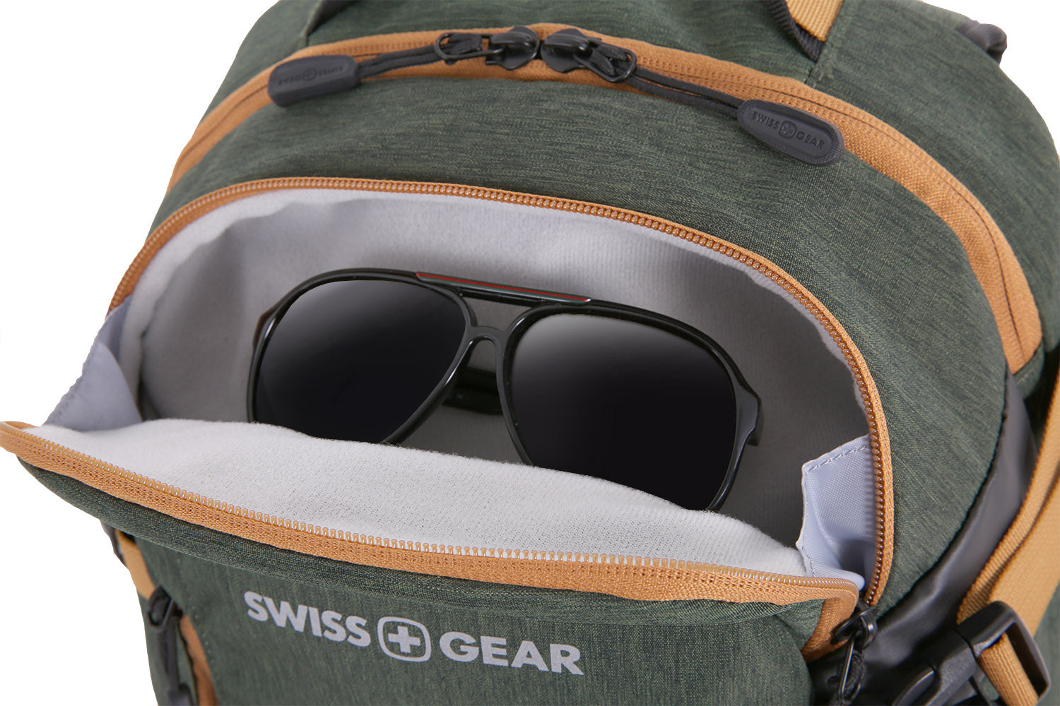 SWISSGEAR 5337 Travel Laptop Backpack - Green - 06