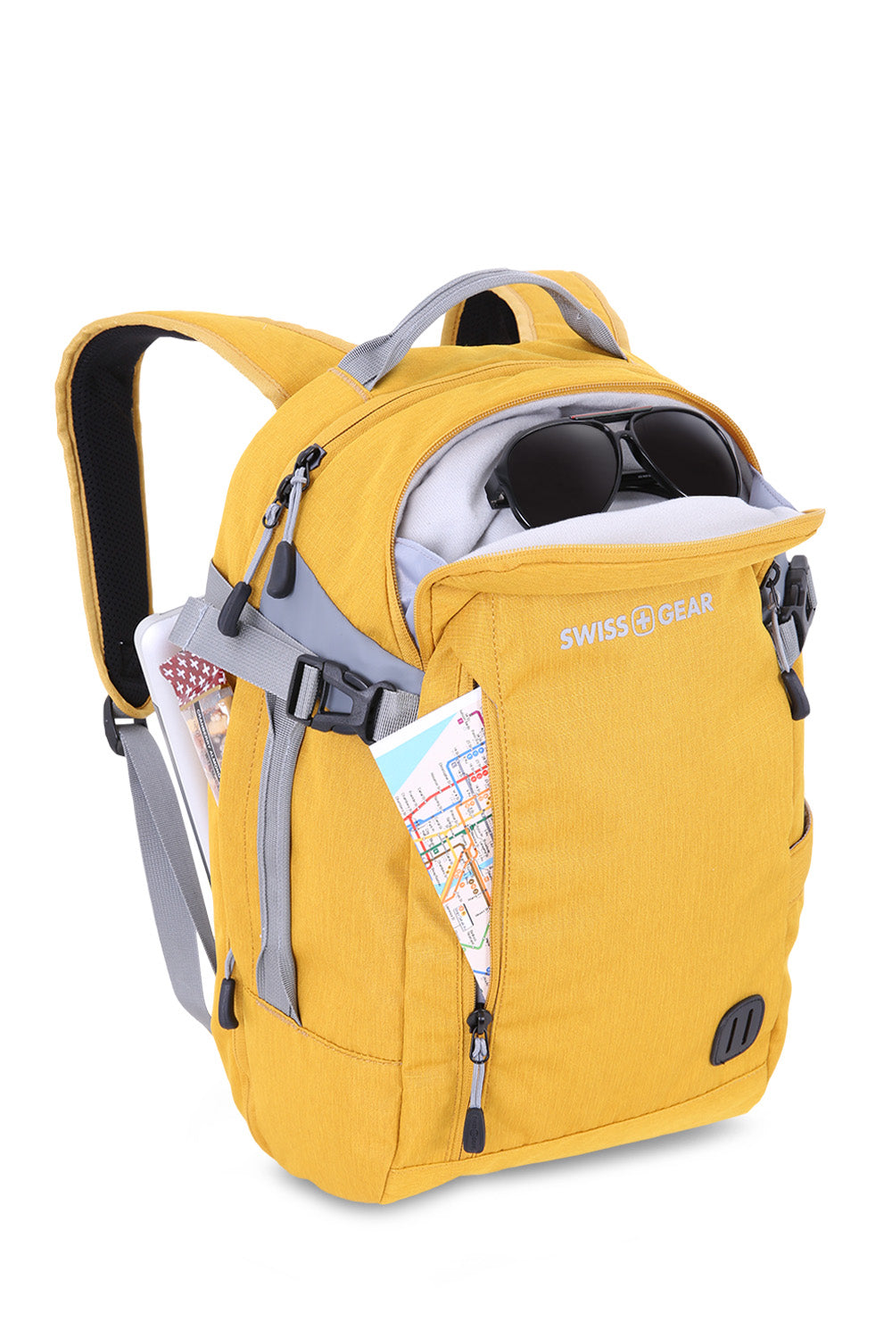 SWISSGEAR 5337 Travel Laptop Backpack - Mustard - 04