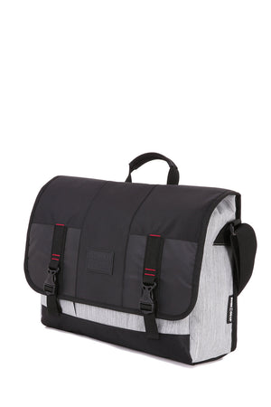Swissgear 5659 Messenger Bag - White/black heather