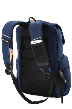 Swissgear 5753 Laptop Backpack - Padded shoulder straps with hidden pocket