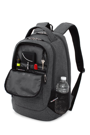 SWISSGEAR 5888 Scansmart Backpack Organizer compartment with key fob and multiple divider pockets 
