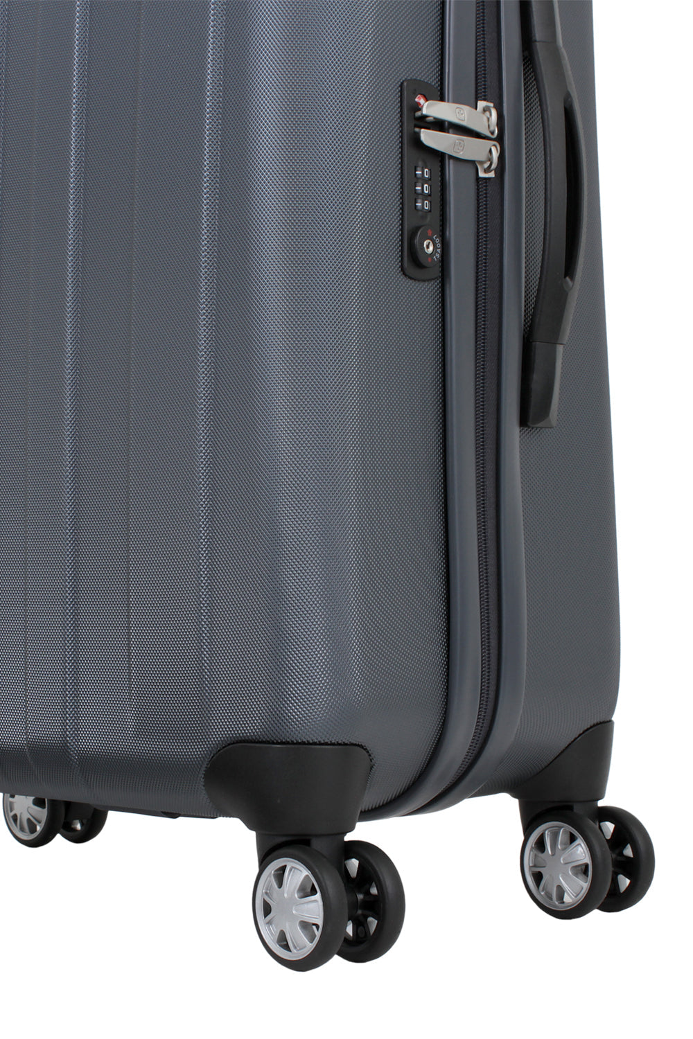 SWISSGEAR 6151 Medium Checked Spinner - Grey - 04