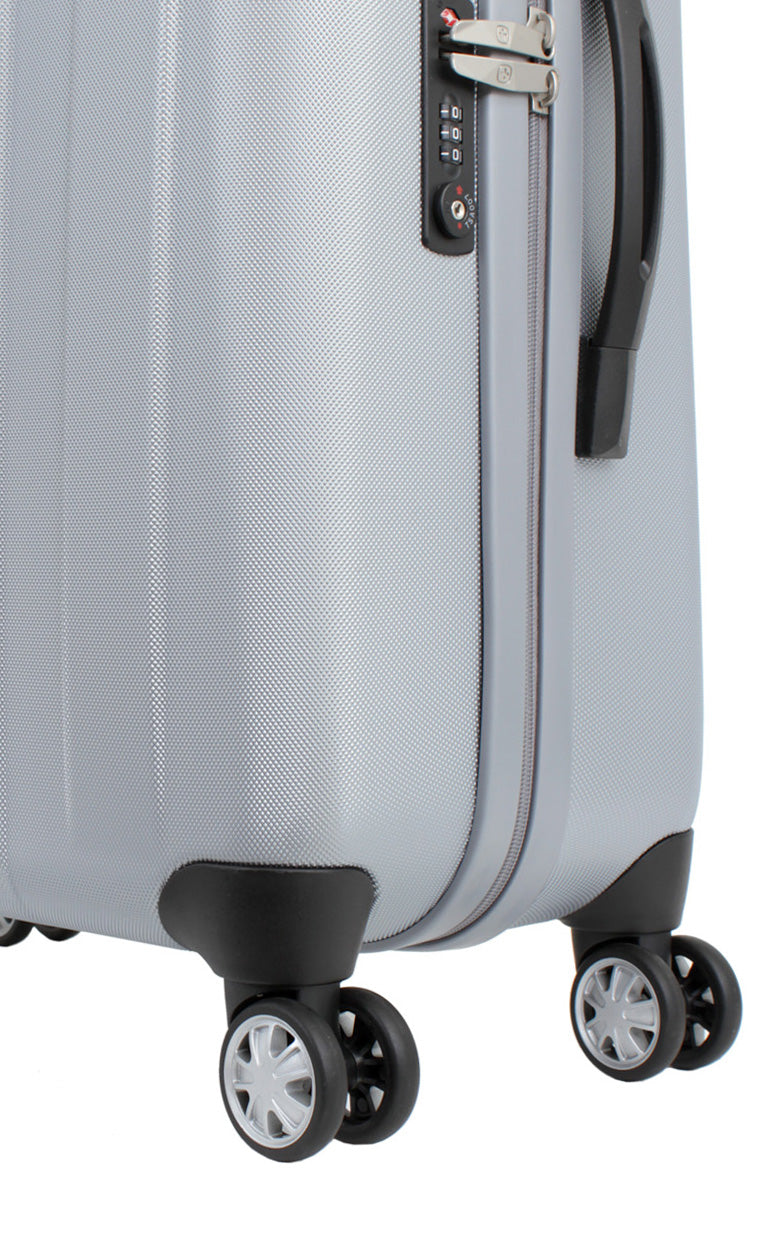 SWISSGEAR 6151 Medium Checked Spinner - Pewter - 04