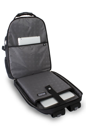 Swissgear 6968 ScanSmart Laptop Backpack - ScanSmart lay-flat technology