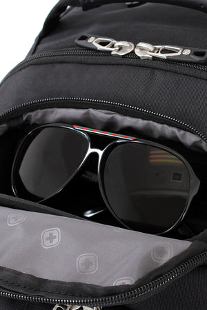 Swissgear 6968 ScanSmart Laptop Backpack - Felt lined, crush resistant glasses compartment