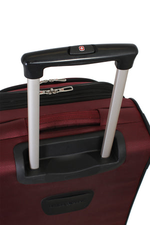 Swissgear 7211 Expandable Spinner Luggage Push-button locking telescopic handle