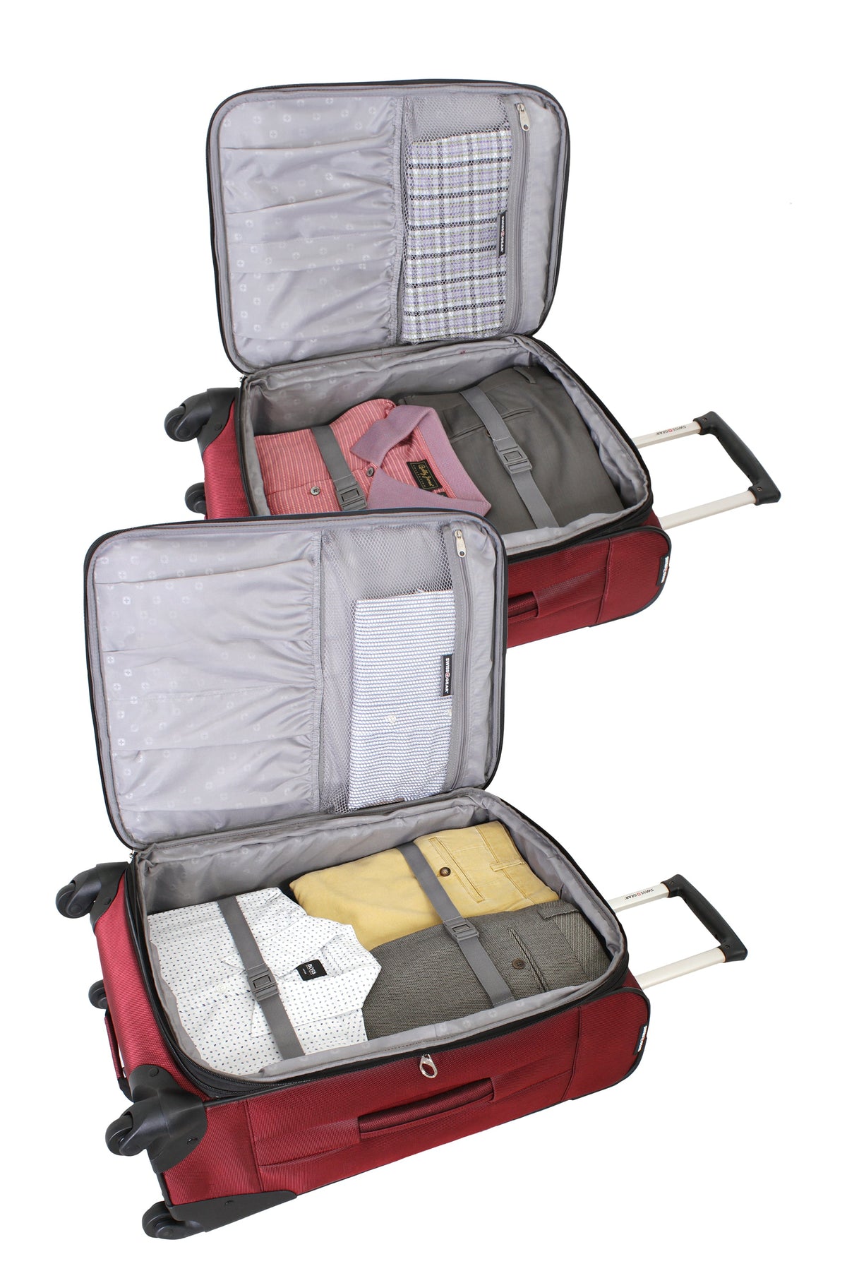 Swissgear 7211 Expandable Spinner Luggage Interior