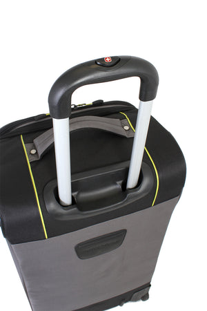 Swissgear 7261 30” Wheeled Upright Luggage Aluminum handle with push-button lock