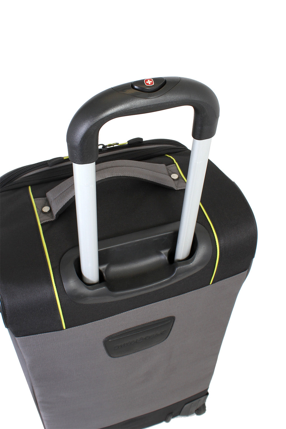 Swissgear 7261 30” Wheeled Upright Luggage Aluminum handle with push-button lock