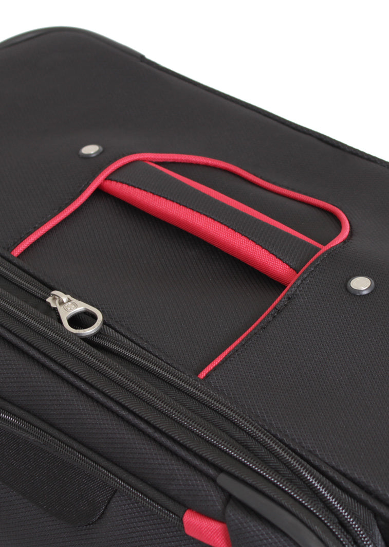 Swissgear 7317 Expandable Spinner Luggage Reinforced, padded top handle