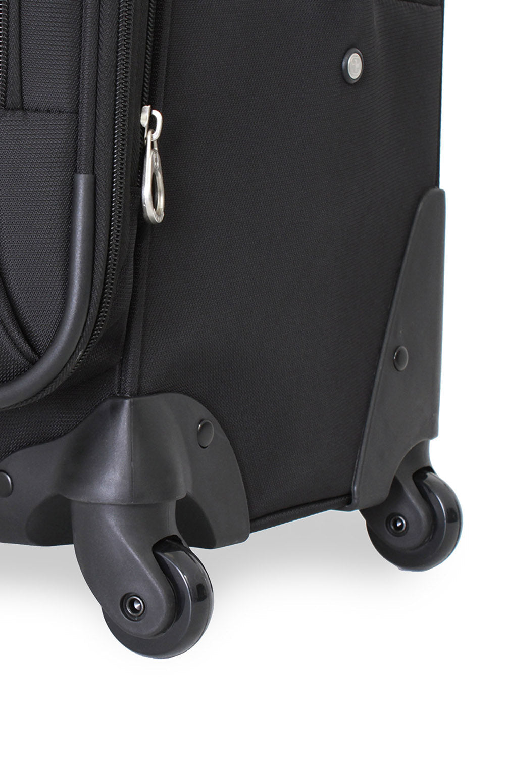 Swissgear 7387 Expandable Spinner Luggage 360-degree, multi-directional spinner wheels