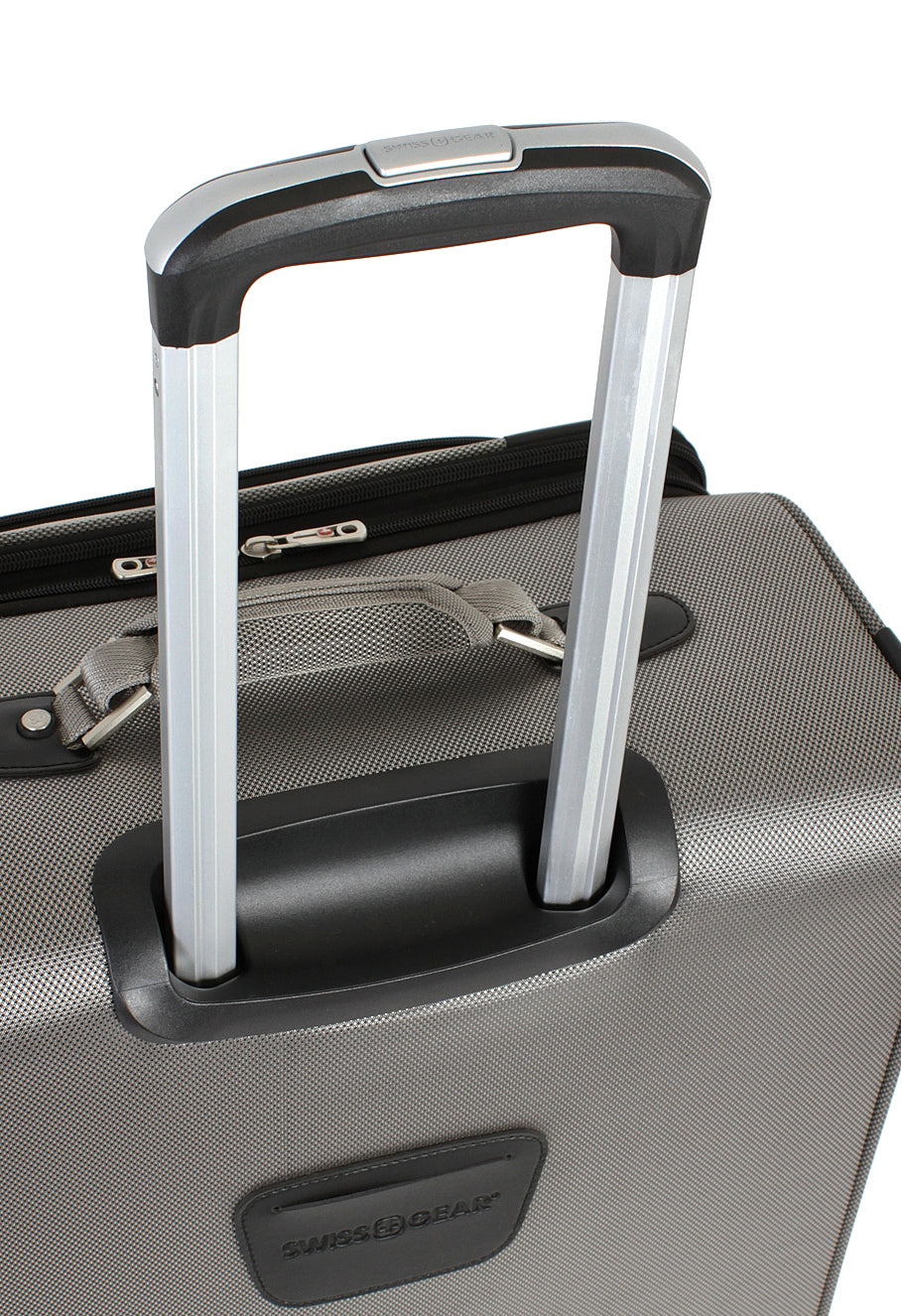 SWISSGEAR Zurich Deluxe Large Checked Spinner in Pewter