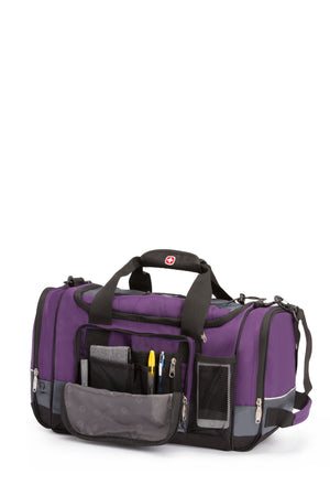 Swissgear 9000 20” Apex Duffel Bag Front zip organizer compartment