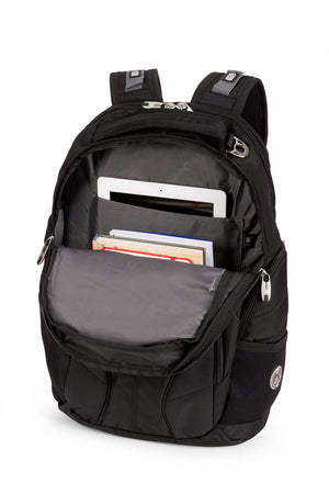 Swissgear 1223 Laptop Backpack Spacious main zip compartment
