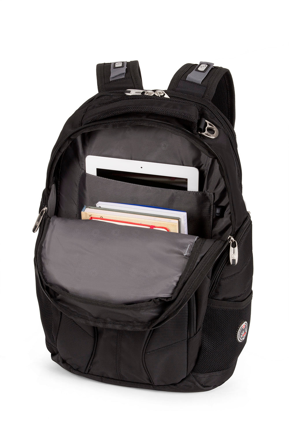 Swissgear 1223 Laptop Backpack Spacious main zip compartment