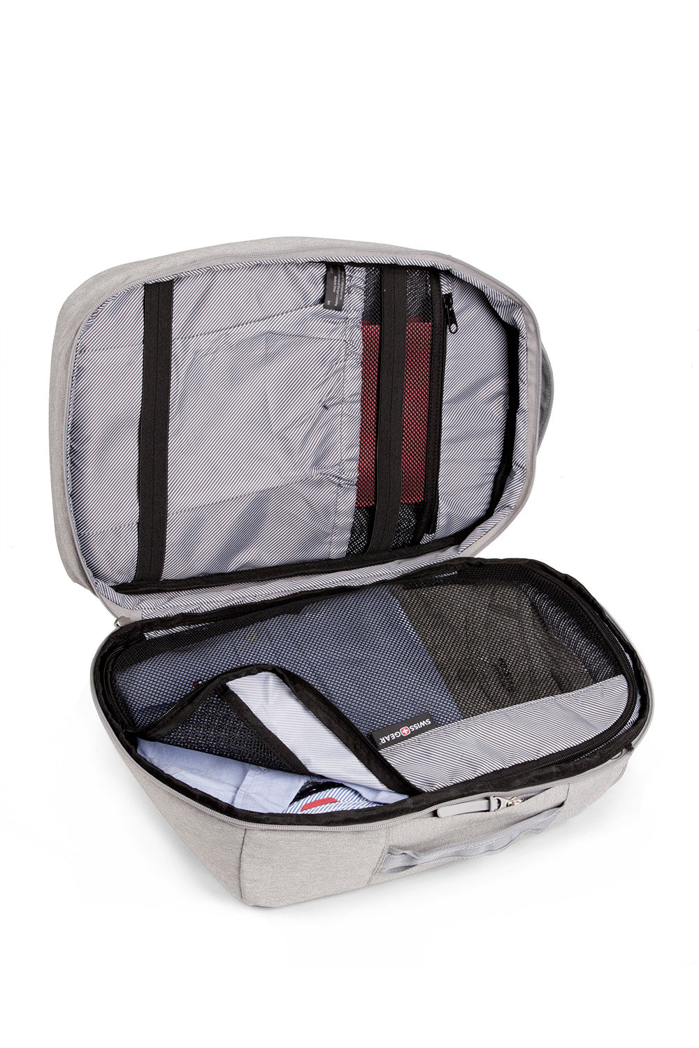 SWISSGEAR 5337 Travel Laptop Backpack - Light Grey - 07