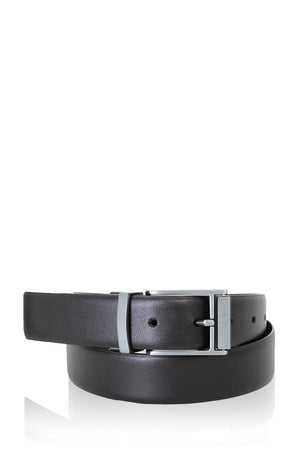 Swissgear Vaud Reversible Leather Belt - X Large - Black-Brown 