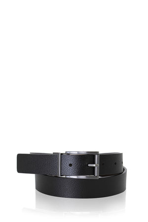 Swissgear Villars Reversible Leather Dress Belt - X Large - Black Brown