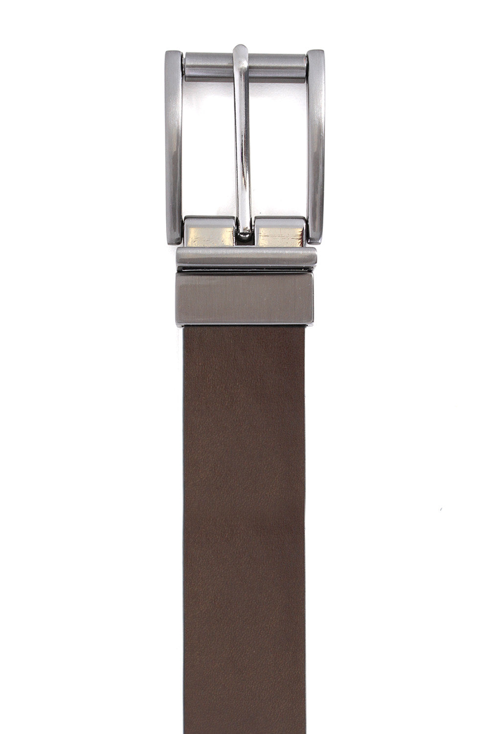 Swissgear Villars Reversible Leather Dress Belt - Brown Side