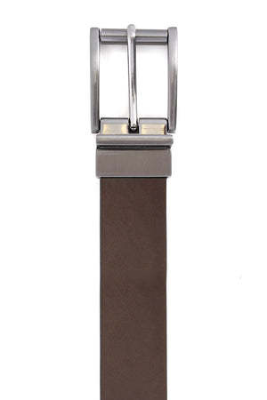 Swissgear Villars Reversible Leather Dress Belt - Brown Side