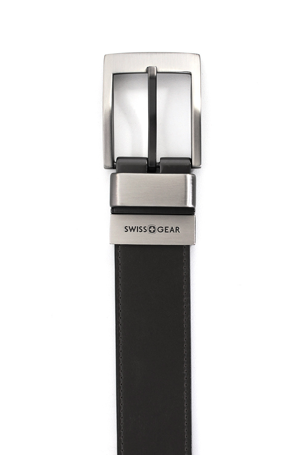 Swissgear Wiler Reversible Leather Belt - Black Side