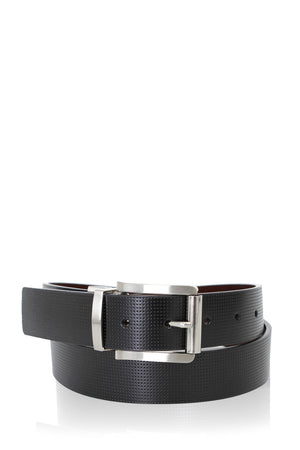 Swissgear Bex Reversible Leather Belt - Large - Black-Brown