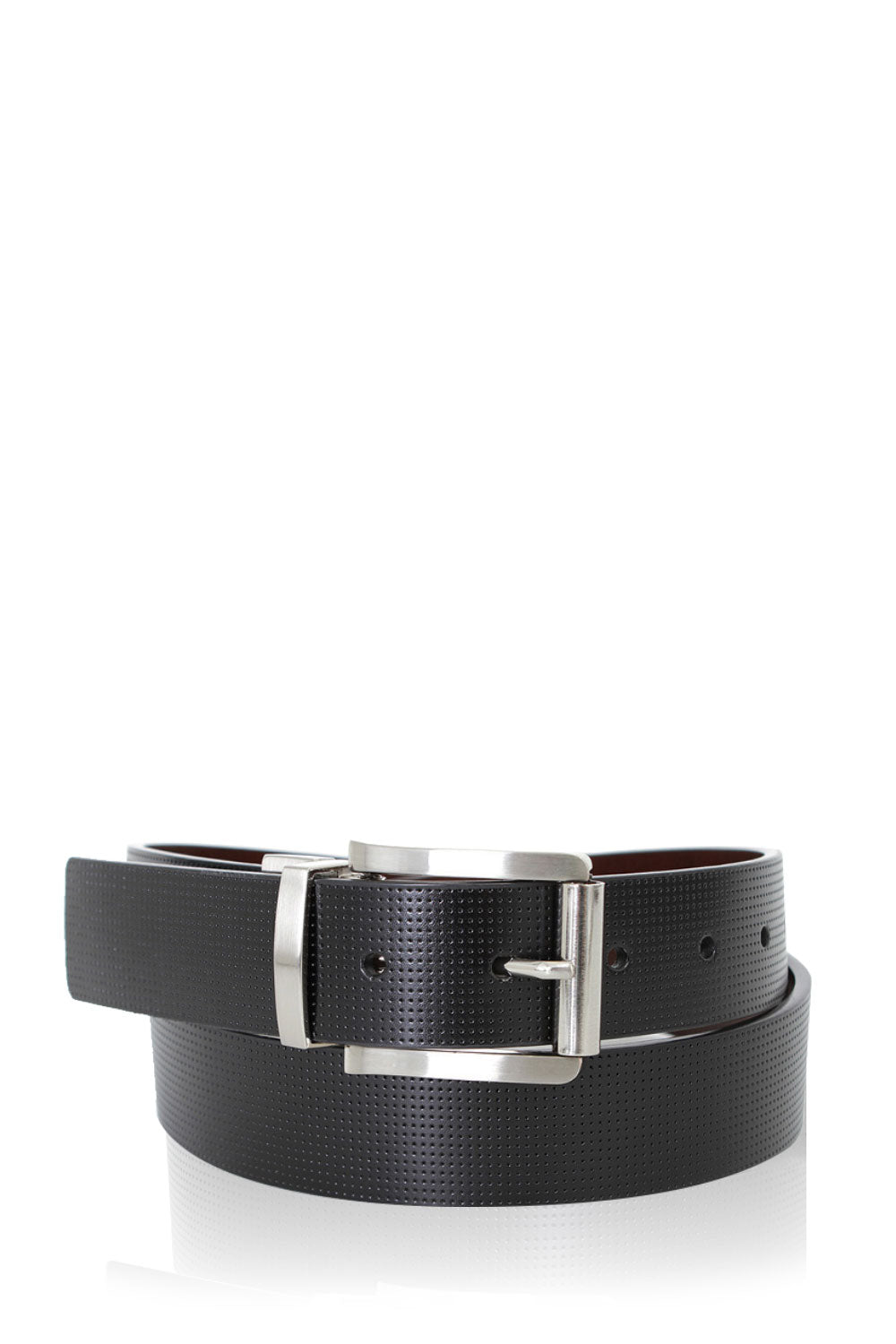 Swissgear Bex Reversible Leather Belt - Large - Black-Brown