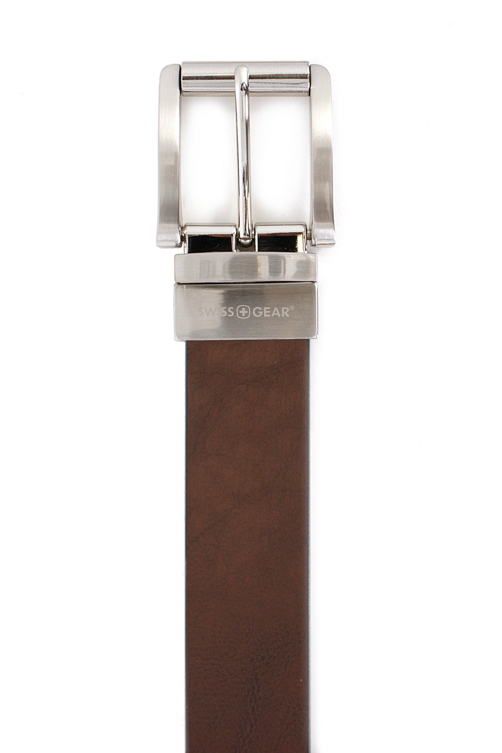 Swissgear Bex Reversible Leather Belt Brown side 