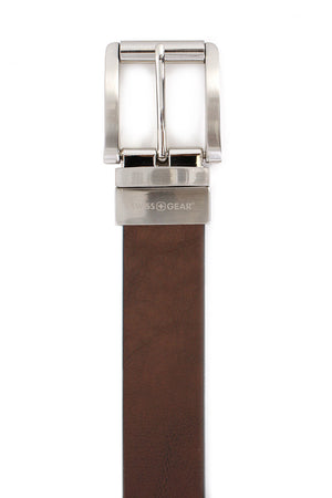 Swissgear Bex Reversible Leather Belt - Brown Side