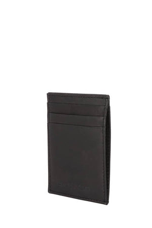 Swissgear Lugano Money Clip Card Wallet - Black