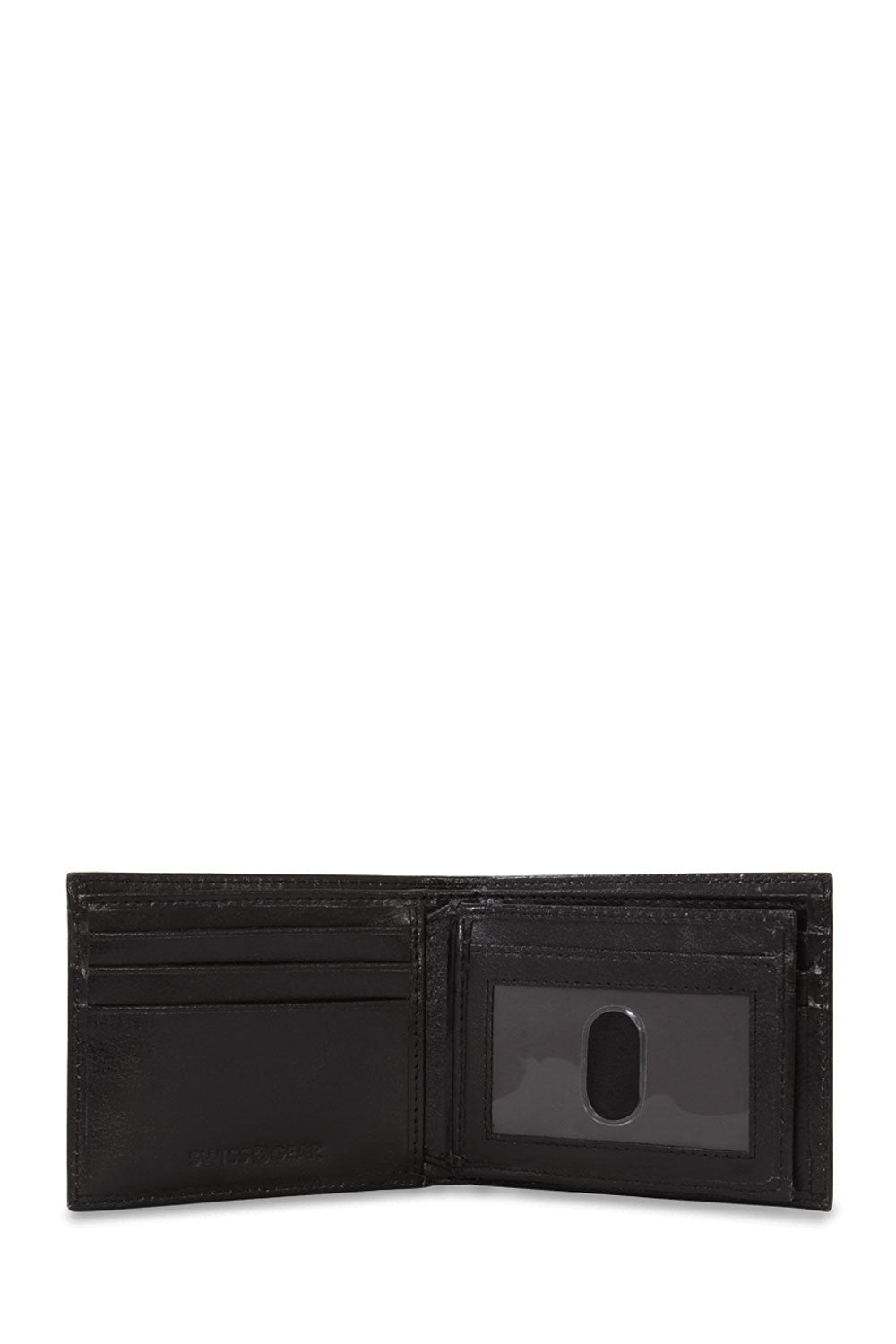 Swissgear Ticino Extra Capacity Bifold Wallet 9 card slots with thumb grip ID window